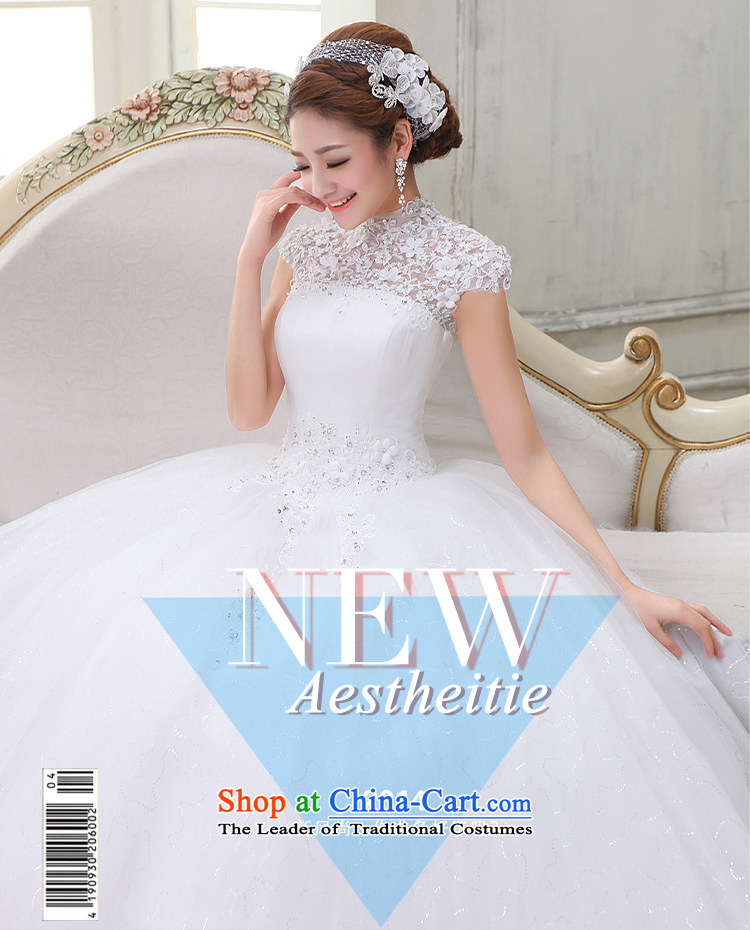 Embroidered is the new 2015 bride first field dual shoulder bride bon bon skirt Korea also mounted video to align the thin lace wedding White XL Code Suzhou shipment picture, prices, brand platters! The elections are supplied in the national character of distribution, so action, buy now enjoy more preferential! As soon as possible.