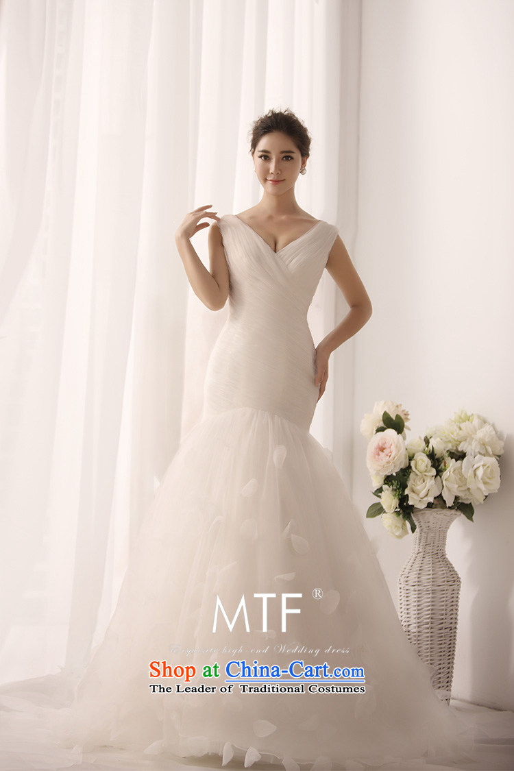 Full Chamber Fang 2015 new crowsfoot bon bon wedding dress shoulder straps, wedding sexy V-Neck S1390 tail 50cm tailored picture, prices, brand platters! The elections are supplied in the national character of distribution, so action, buy now enjoy more preferential! As soon as possible.