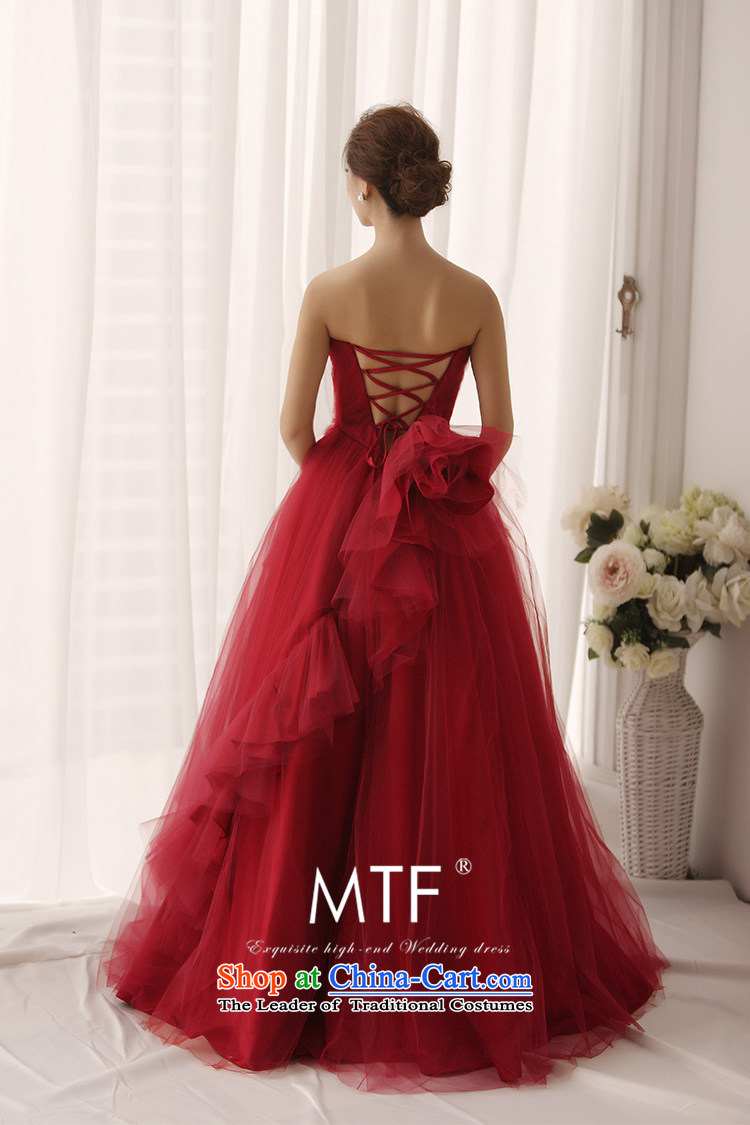 2015 New Red wedding anointed chest tolerance chest bon bon bride wedding tail wedding S1345 wine red 165-XL picture, prices, brand platters! The elections are supplied in the national character of distribution, so action, buy now enjoy more preferential! As soon as possible.