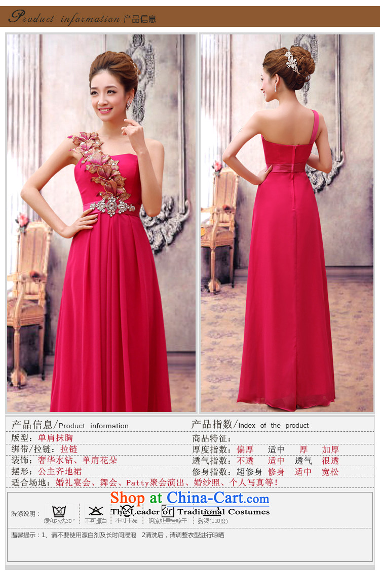2014 new bride treasure evening dresses long marriage stylish wedding service bridal betrothal bows bridesmaid shoulder Beveled Shoulder Sau San dress red S picture, prices, brand platters! The elections are supplied in the national character of distribution, so action, buy now enjoy more preferential! As soon as possible.