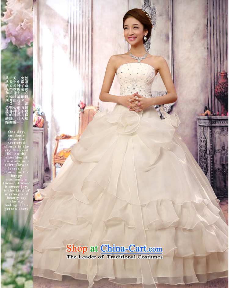Baby bride Wedding 2014 new sweet retro straps and chest wedding dresses Korean to align the Princess Bride sweet OSCE root multi-tier yarn wedding White M pictures, prices, brand platters! The elections are supplied in the national character of distribution, so action, buy now enjoy more preferential! As soon as possible.