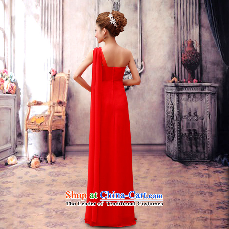 2014 new bride treasure marriage wedding dresses long thin red brides graphics betrothal marriage bows services shoulder graphics thin red XXL, dress (BABY BPIDEB bride treasure) , , , shopping on the Internet