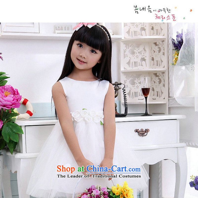 Optimize the new Children Hong-wedding dresses princess skirt Flower Girls dress bon bon apron skirt XS8046 white 10 yards, optimizing Philip Wong , , , shopping on the Internet