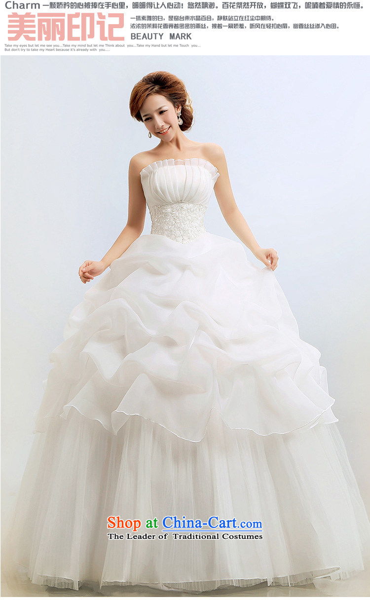 Optimize the new Korean Hong-wiping the chest to Princess graphics thin bon bon wedding dresses XS8055 m White M picture, prices, brand platters! The elections are supplied in the national character of distribution, so action, buy now enjoy more preferential! As soon as possible.