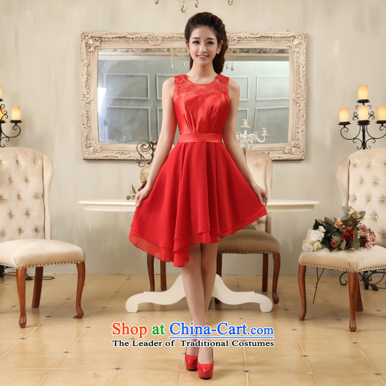 Optimize video shoulders lace red elegant, under the rules of the small dress bride dress YH10011 RED L picture, prices, brand platters! The elections are supplied in the national character of distribution, so action, buy now enjoy more preferential! As soon as possible.