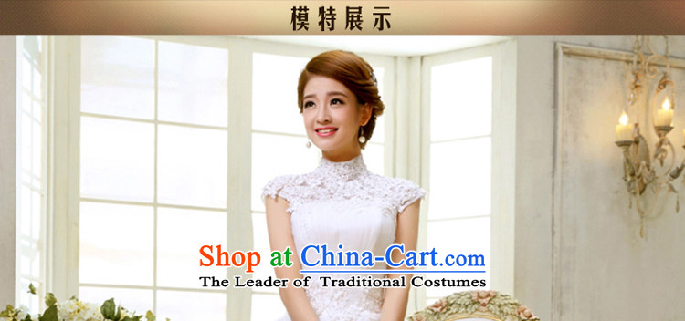 According to Li wedding angel dress new Word 2015 Autumn shoulder lace The Princess Bride straps to align with the cuffs package shoulder pregnant women wedding short-sleeved retro wedding dress S picture, prices, brand platters! The elections are supplied in the national character of distribution, so action, buy now enjoy more preferential! As soon as possible.