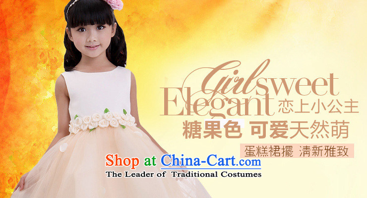 Optimize Hong-bon bon skirt children bridesmaid dress Flower Girls wedding services white dress children dance performances XS8059 serving champagne color petticoats 4 pictures, prices, brand platters! The elections are supplied in the national character of distribution, so action, buy now enjoy more preferential! As soon as possible.