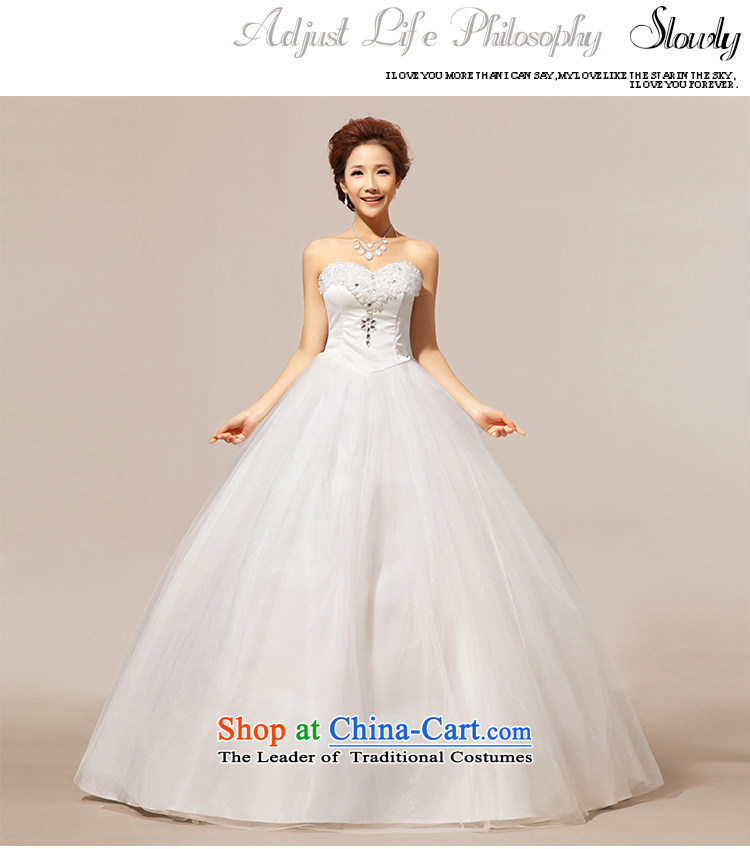 Optimize video new anointed chest Korean lace crystal diamond bon bon wedding dresses XS8060 m White M picture, prices, brand platters! The elections are supplied in the national character of distribution, so action, buy now enjoy more preferential! As soon as possible.