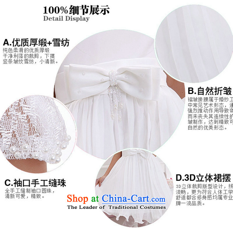 Optimize the performance of the new establishment of Philip girls birthday bon bon skirt children wedding dresses XS8048 White 6 yards, optimizing Hong shopping on the Internet has been pressed.
