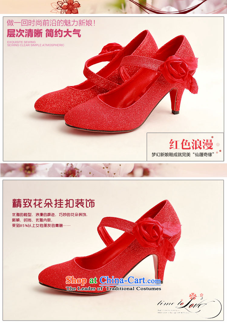 Doi m Qi New Red Toner, single side red rose bride marriage shoes, Photo Album shoes DXZ1007 marriage show red 35 pictures, prices, brand platters! The elections are supplied in the national character of distribution, so action, buy now enjoy more preferential! As soon as possible.