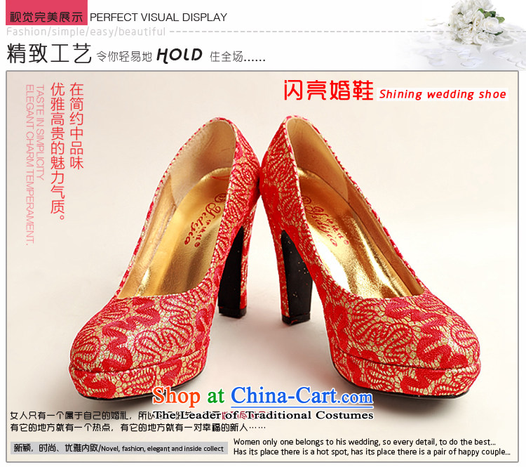 Doi m qi 2014 new women's single shoe new bride shoes marriage pattern shoes red leatherette round head high heels red 38 pictures, prices, brand platters! The elections are supplied in the national character of distribution, so action, buy now enjoy more preferential! As soon as possible.