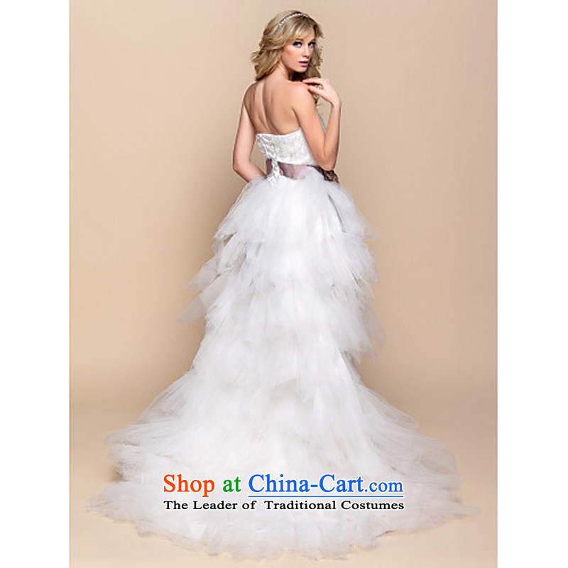 New guijin2014 Keun-shared marriages wedding anointed Thoraco-flower front stub long after an irrepressible stylish wedding hs211 m White S code from Suzhou shipment, shared Keun (guijin) , , , shopping on the Internet