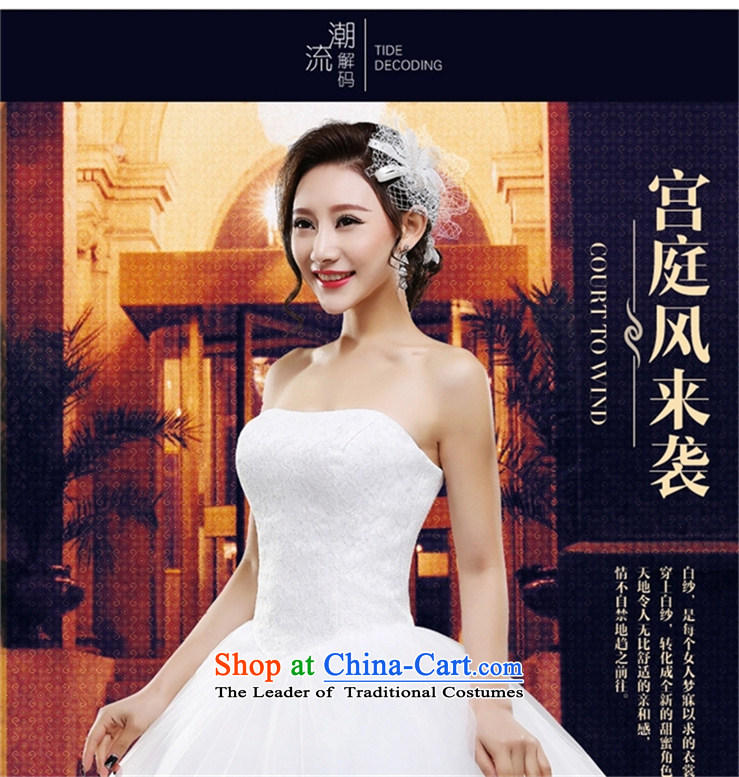 2015 new wedding dresses and lace tabs on the Chest Palace retro tail wedding Princess Korean tail (b XS picture, prices, brand platters! The elections are supplied in the national character of distribution, so action, buy now enjoy more preferential! As soon as possible.