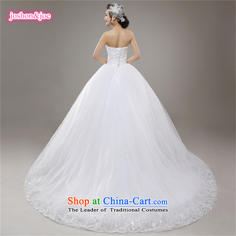 2015 new wedding dresses and lace tabs on the Chest Palace retro tail wedding Princess Korean tail (b xs,joshon&joe,,, shopping on the Internet