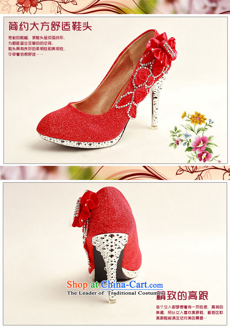 Baby girl single shoes bride 2014 new on-chip ultra-high water drilling marriage shoes bride shoes red legrix round head high heels XZ10012 red 35 pictures, prices, brand platters! The elections are supplied in the national character of distribution, so action, buy now enjoy more preferential! As soon as possible.