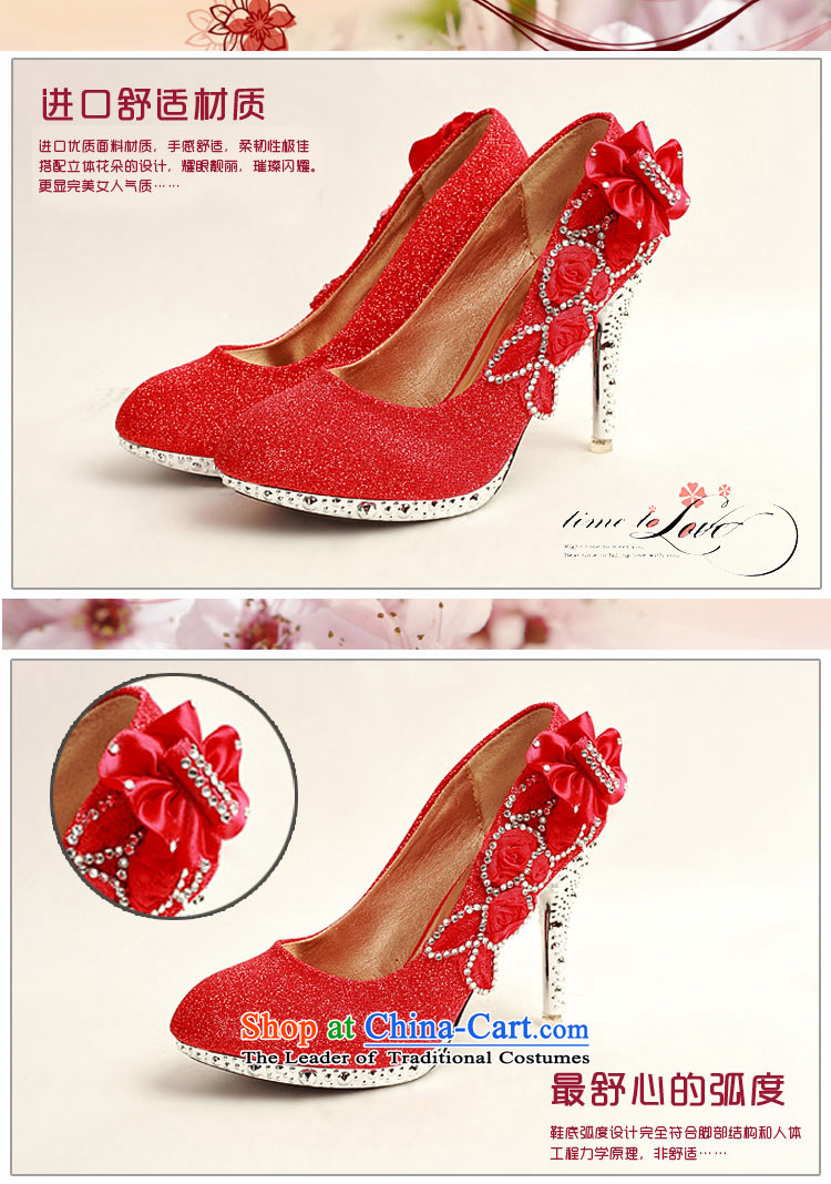 Baby girl single shoes bride 2014 new on-chip ultra-high water drilling marriage shoes bride shoes red legrix round head high heels XZ10012 red 35 pictures, prices, brand platters! The elections are supplied in the national character of distribution, so action, buy now enjoy more preferential! As soon as possible.