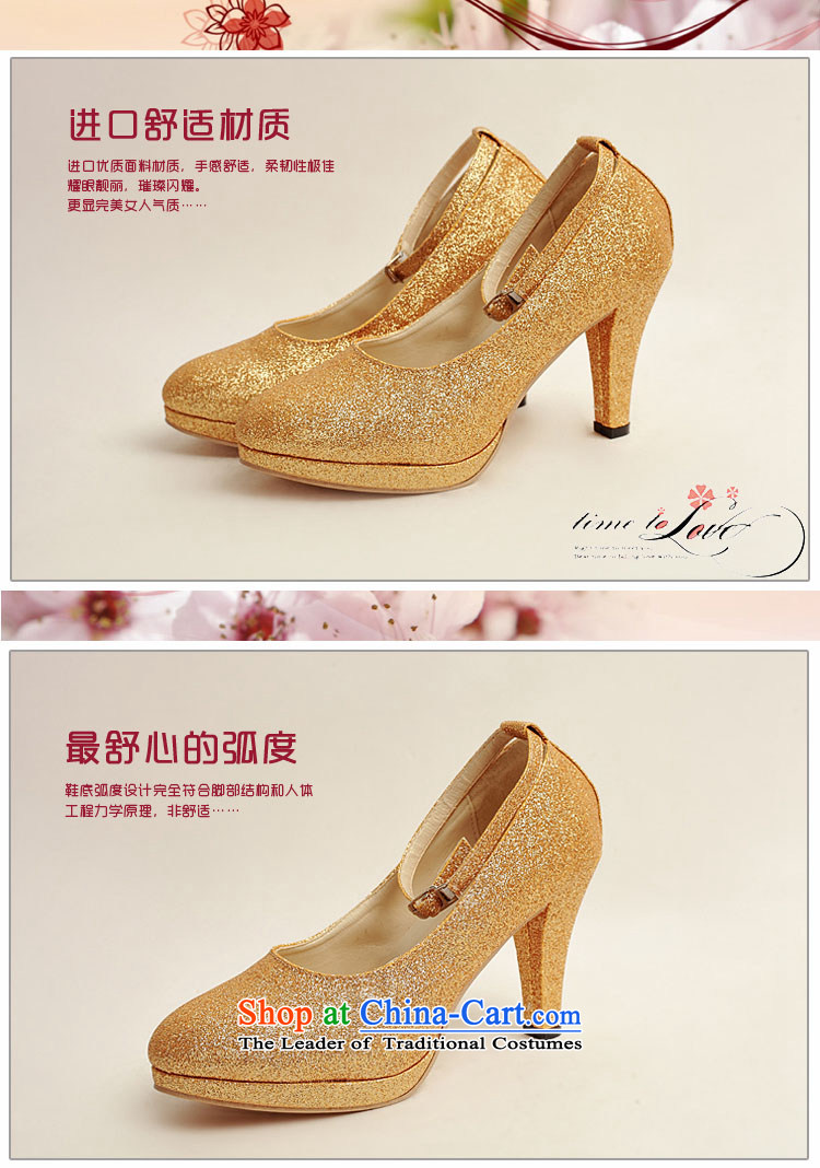 Baby marriages shoes wedding dress shoes shoes bride shoes marriage the the high-heel shoes banquet shoes gold shoe stage performances XZ10020 gold shoe Golden 37 pictures, prices, brand platters! The elections are supplied in the national character of distribution, so action, buy now enjoy more preferential! As soon as possible.