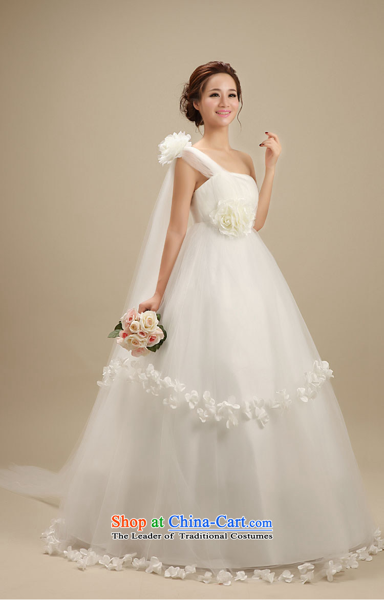 Doi m qi 2014 Korean style elegant new single shoulder pregnant women high waist wedding Korean small align minimalist tail wedding tail XXL picture, prices, brand platters! The elections are supplied in the national character of distribution, so action, buy now enjoy more preferential! As soon as possible.