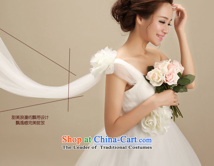 Doi m qi 2014 Korean style elegant new single shoulder pregnant women high waist wedding Korean small align minimalist tail wedding tail XXL picture, prices, brand platters! The elections are supplied in the national character of distribution, so action, buy now enjoy more preferential! As soon as possible.