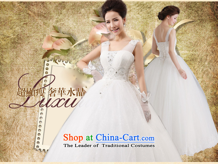 Baby bride wedding new spring 2014 Korean brides white field shoulder binding betrothal yarn large wedding to align the long white S picture, prices, brand platters! The elections are supplied in the national character of distribution, so action, buy now enjoy more preferential! As soon as possible.