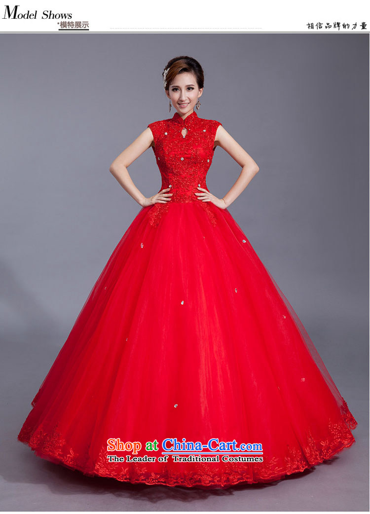 Doi m qi red wedding dresses bride new spring hook-history 2014 To align graphics thin package shoulder straps lace retro large red XL Photo, prices, brand platters! The elections are supplied in the national character of distribution, so action, buy now enjoy more preferential! As soon as possible.