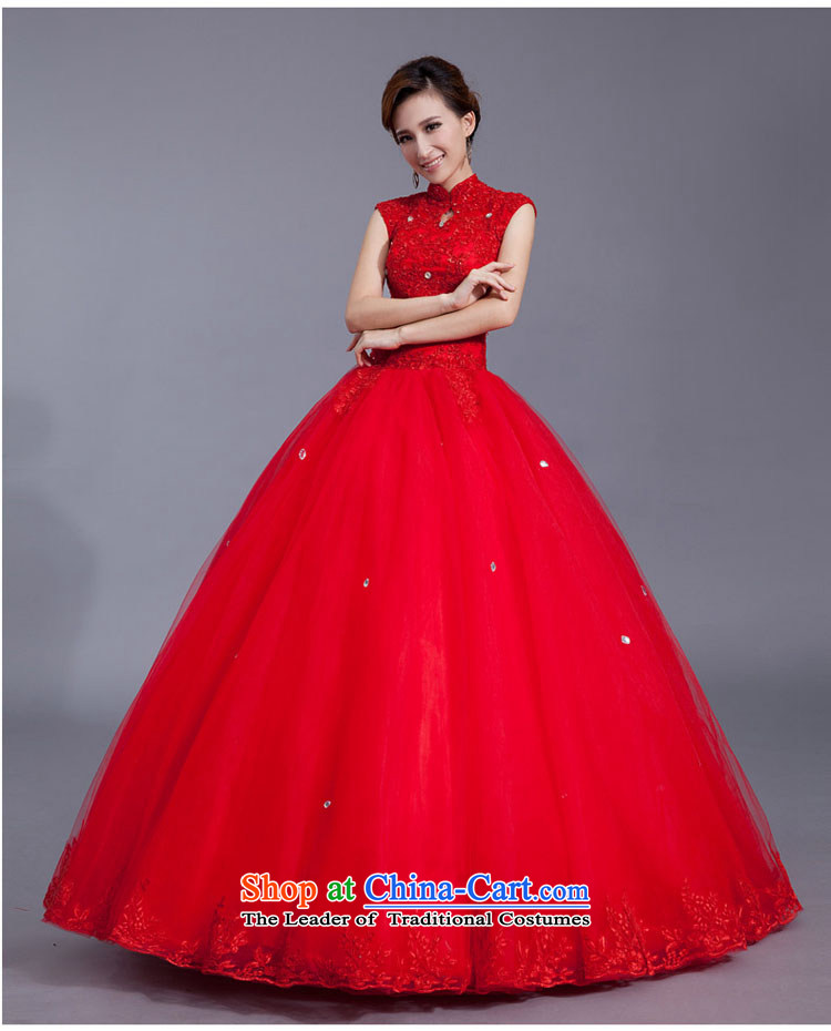 Doi m qi red wedding dresses bride new spring hook-history 2014 To align graphics thin package shoulder straps lace retro large red XL Photo, prices, brand platters! The elections are supplied in the national character of distribution, so action, buy now enjoy more preferential! As soon as possible.