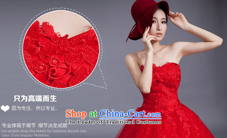 Doi m qi red wedding dresses lace new stylish bride Korean 2014 align to Sau San larger straps retro graphics thin red XXL picture, prices, brand platters! The elections are supplied in the national character of distribution, so action, buy now enjoy more preferential! As soon as possible.