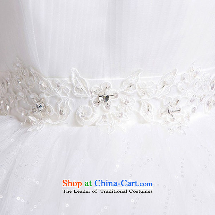 Doi m qi bride wedding dresses Korean version of the new Word 2014 to align the shoulder graphics thin wedding lace sepia pictures white L Sau San, prices, brand platters! The elections are supplied in the national character of distribution, so action, buy now enjoy more preferential! As soon as possible.