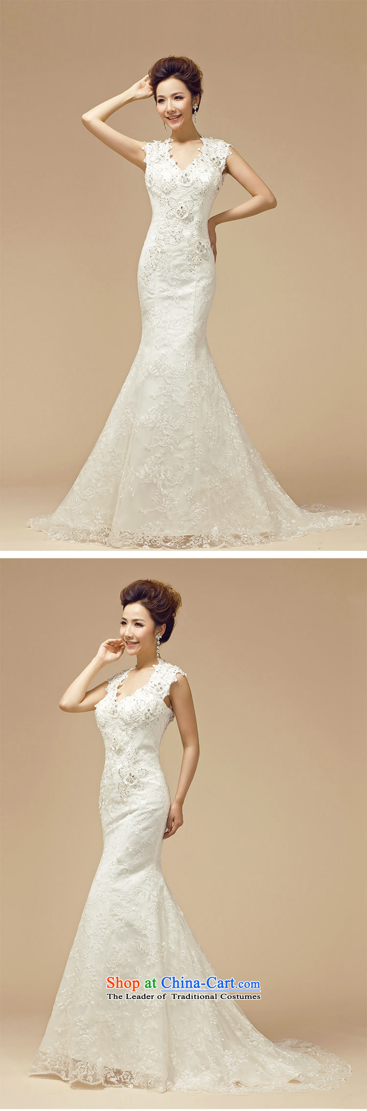 Doi m qi wedding dresses new 2014 Winter Korean marriages white package shoulder Diamond Video thin trailing white L wedding pictures, prices, brand platters! The elections are supplied in the national character of distribution, so action, buy now enjoy more preferential! As soon as possible.