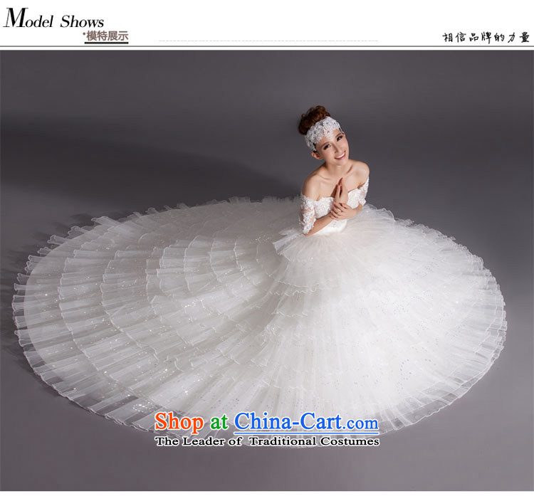 The word love bride shoulder wedding dresses white new spring 2014 Korean small trailing bride large graphics thin wiping the Chest Sau San thick white L picture, prices, brand platters! The elections are supplied in the national character of distribution, so action, buy now enjoy more preferential! As soon as possible.