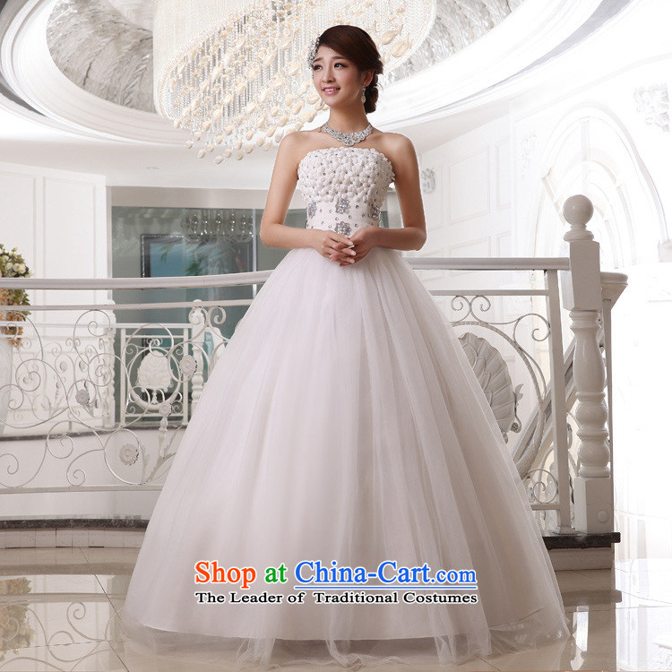 Optimize video spring and summer Korean New anointed Chest Flower to align with the bride wedding dresses XS8183 m White M picture, prices, brand platters! The elections are supplied in the national character of distribution, so action, buy now enjoy more preferential! As soon as possible.
