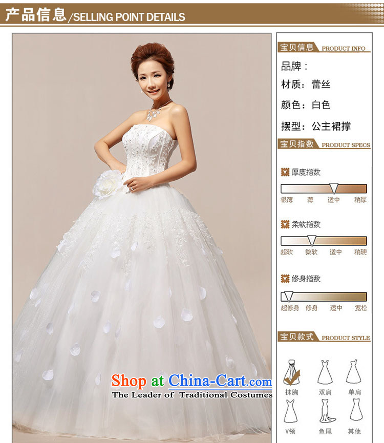 Optimize the new Korean Hong-bride anointed Chest Flower sweet wedding dresses princess skirt XS8193 m White S picture, prices, brand platters! The elections are supplied in the national character of distribution, so action, buy now enjoy more preferential! As soon as possible.