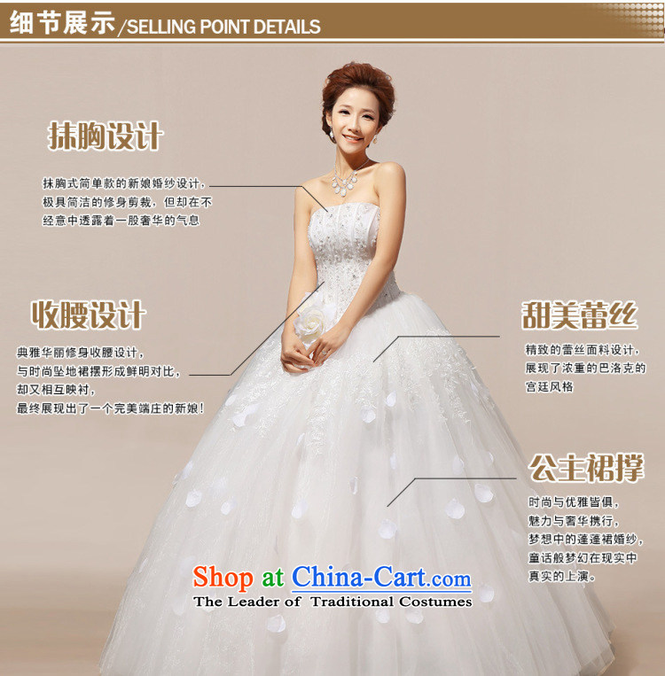 Optimize the new Korean Hong-bride anointed Chest Flower sweet wedding dresses princess skirt XS8193 m White S picture, prices, brand platters! The elections are supplied in the national character of distribution, so action, buy now enjoy more preferential! As soon as possible.