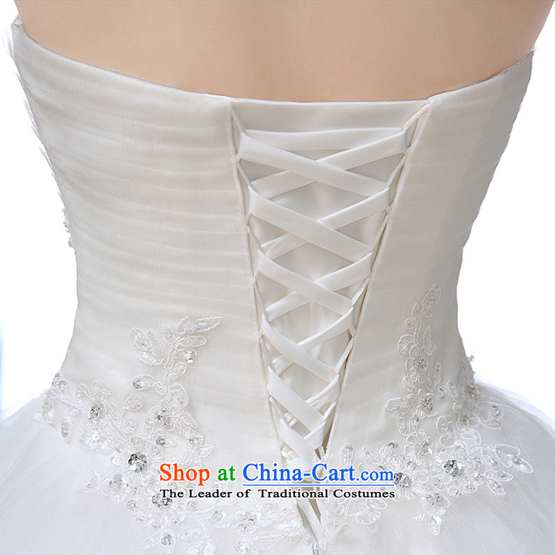 The leading edge of the days of the wedding dresses skirt 2015 new wiping the chest and the Republic of Korea to align the Diamond Wedding 1608 White s, dream edge days seung , , , shopping on the Internet