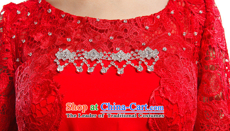 The population of Taiwan New 2014 shoulders bride lace sweet 7 cents us long-sleeved evening dresses XSM01 pink XL Photo, prices, brand platters! The elections are supplied in the national character of distribution, so action, buy now enjoy more preferential! As soon as possible.