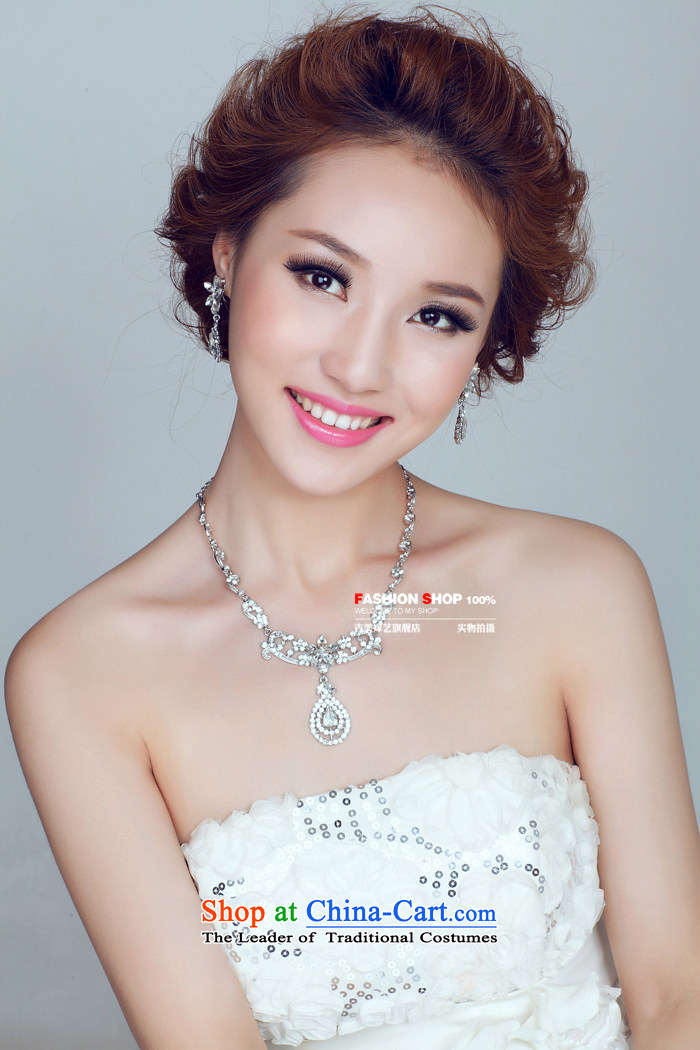 The bride wedding dresses accessories kit Korean TL156 link water drilling jewelry 2015 new marriage necklace gold ear clip picture, prices, brand platters! The elections are supplied in the national character of distribution, so action, buy now enjoy more preferential! As soon as possible.