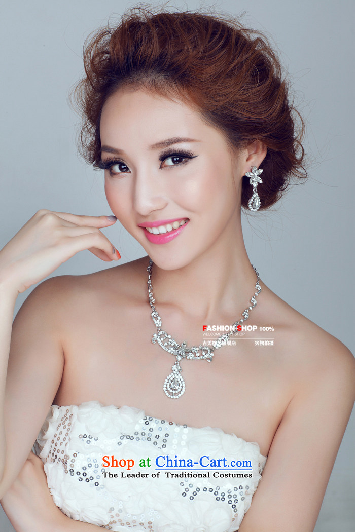 The bride wedding dresses accessories kit Korean TL156 link water drilling jewelry 2015 new marriage necklace gold ear clip picture, prices, brand platters! The elections are supplied in the national character of distribution, so action, buy now enjoy more preferential! As soon as possible.