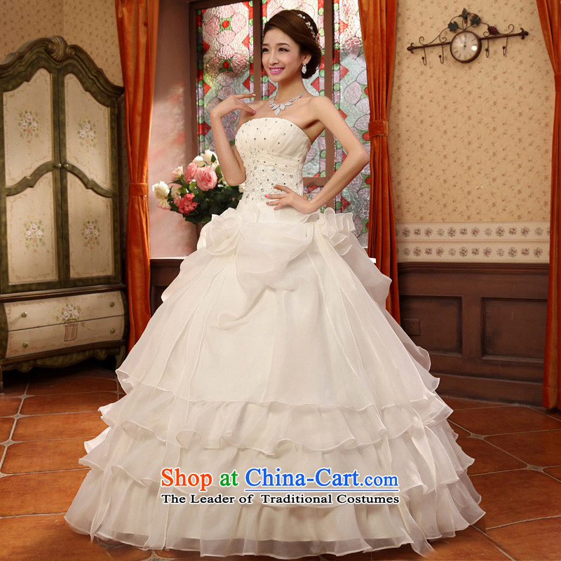 No new 2015 bride embroidered sweet retro straps and chest wedding dresses to align the Korean Princess wedding white form do not return, embroidered bride shopping on the Internet has been pressed.