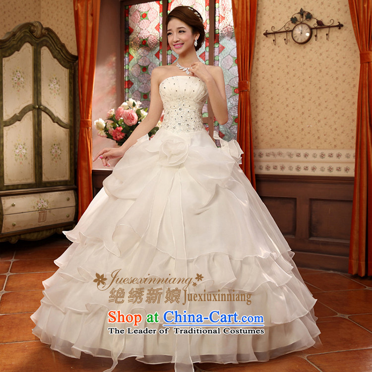 No new 2015 bride embroidered sweet retro straps and chest wedding dresses to align the Korean Princess wedding white made does not allow for pictures, prices, brand platters! The elections are supplied in the national character of distribution, so action, buy now enjoy more preferential! As soon as possible.