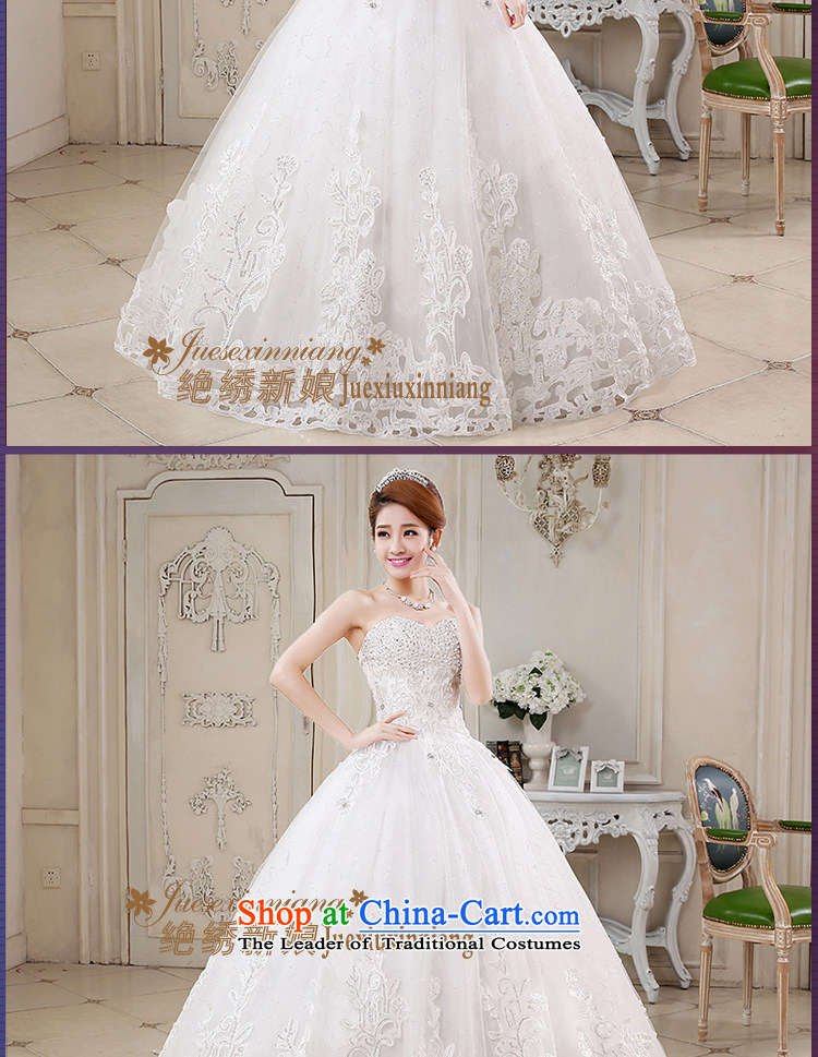 Embroidered is by no means a bride wedding dresses 2015 new luxury water drilling Korean Princess Mary Magdalene Chest straps Korean Bridal Suite White made does not allow for pictures, prices, brand platters! The elections are supplied in the national character of distribution, so action, buy now enjoy more preferential! As soon as possible.