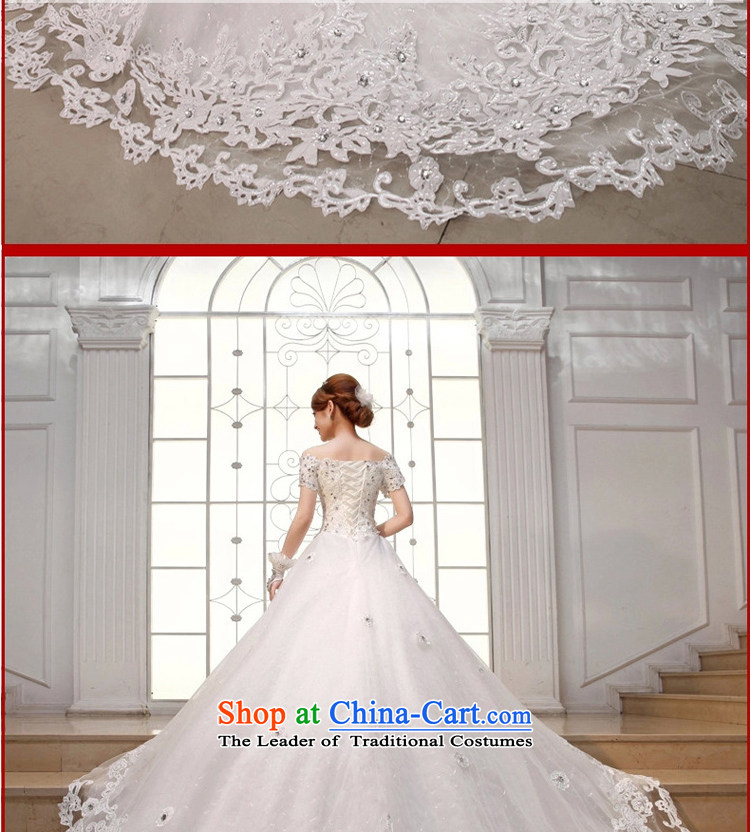 In the early 2015 new definition of Korean Version to align the thin bride wedding slotted shoulder princess bon bon skirt to align the wedding of pictures, prices, S brand platters! The elections are supplied in the national character of distribution, so action, buy now enjoy more preferential! As soon as possible.