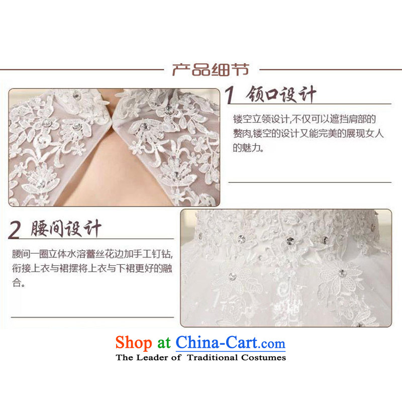 Wedding dresses winter) grants shawl stylish lace collar package shoulder back to align the court with retro Sau San video thin white customization required message ,joshon&joe,,, shopping on the Internet
