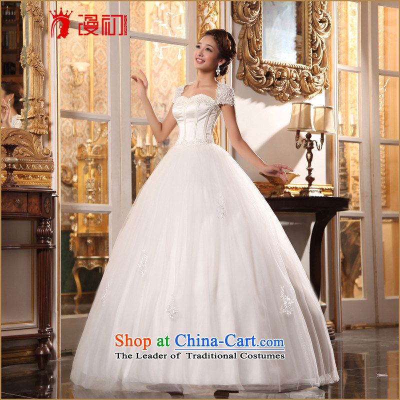 In the early 2015 new definition of Korean brides package shoulder elegant lace wedding slotted your shoulders to marry wedding white L, Early Man , , , shopping on the Internet