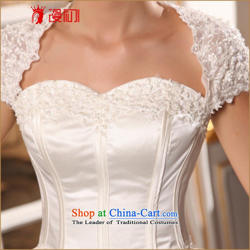 In the early 2015 new definition of Korean brides package shoulder elegant lace wedding slotted your shoulders to marry wedding white L, Early Man , , , shopping on the Internet