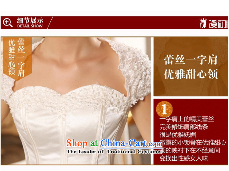 In the early 2015 new definition of Korean brides package shoulder elegant lace wedding slotted your shoulders to marry wedding white L picture, prices, brand platters! The elections are supplied in the national character of distribution, so action, buy now enjoy more preferential! As soon as possible.