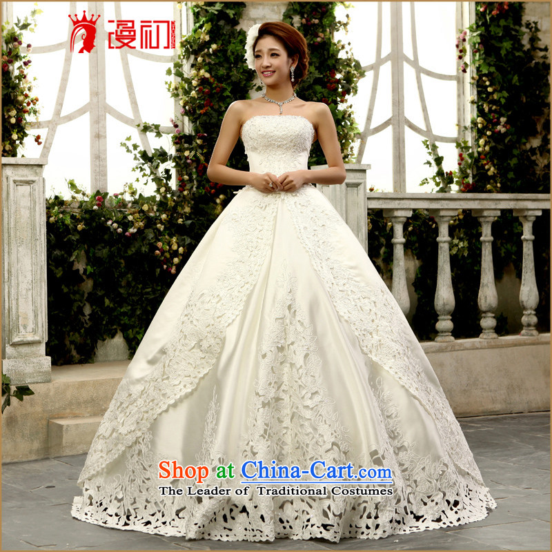 At the beginning of Castores Magi Wedding 2015 new Korean anointed chest Wedding Car gorgeous elegant embroidered with bone graphics to align the thin white wedding to contact customer service, spilling the early shopping on the Internet has been pressed.