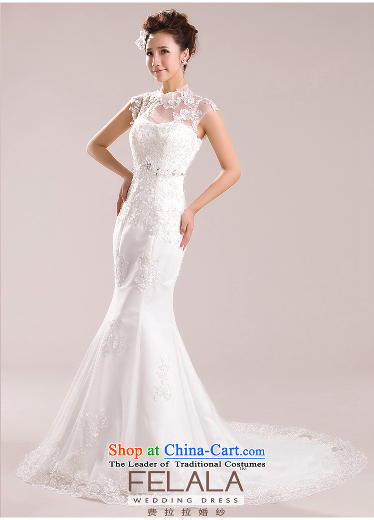 Ferrara 2015 new wedding retro collar lace a field shoulder shoulder crowsfoot small trailing white large spring XL Suzhou shipment picture, prices, brand platters! The elections are supplied in the national character of distribution, so action, buy now enjoy more preferential! As soon as possible.
