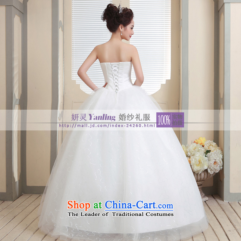 Charlene Choi Ling /YANLING Korean anointed chest bride wedding dresses and elegant with 14007, Waziriya white customization, Charlene Choi Spirit (yanling) , , , shopping on the Internet
