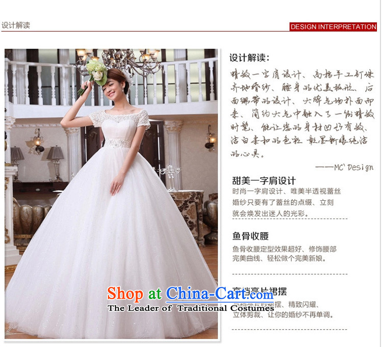 At the beginning of the New Year 2015 diffuse wedding word shoulder short-sleeved water-soluble lace wedding Korean Version to align the thin white wedding photo L, prices, brand platters! The elections are supplied in the national character of distribution, so action, buy now enjoy more preferential! As soon as possible.