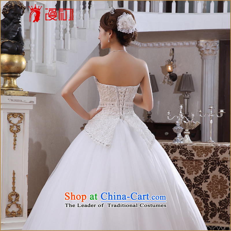 At the beginning of the New Year 2015 Castores Magi video thin wedding dresses Korean anointed chest to marry a swing video thin white wedding , L, Early Man , , , shopping on the Internet